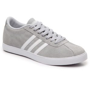 NEW Grey Adidas Courtset Shoes Size 9 Womens